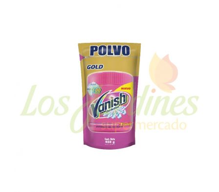QUITAMANCHAS VANISH POLVO ROSA 450G