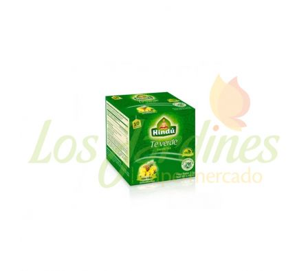 TE HINDU VERDE CON PIÑA 10 SAQUITOS 13G