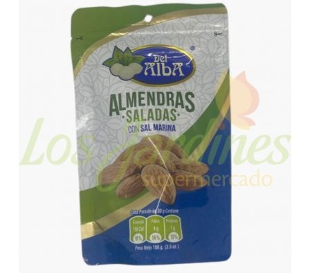 ALMENDRAS CON SAL MARINA DEL ALBA 30G