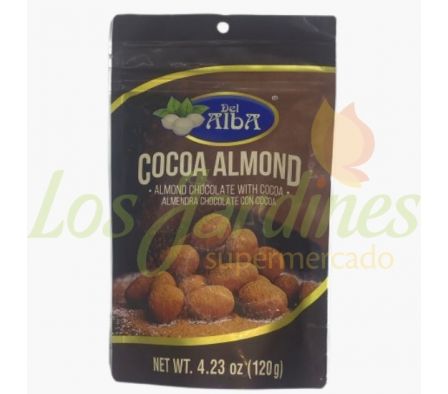 ALMENDRA CON COCOA DEL ALBA 120 GR