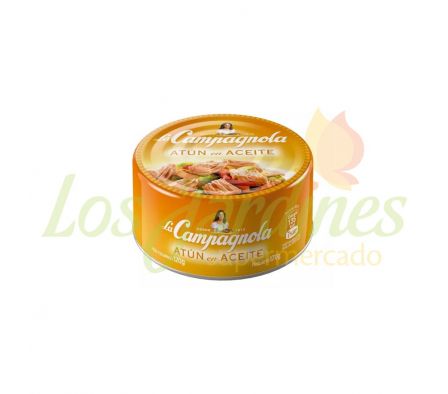LOMO DE ATUN AL ACEITE LA CAMPAGNOLA 170 GR: