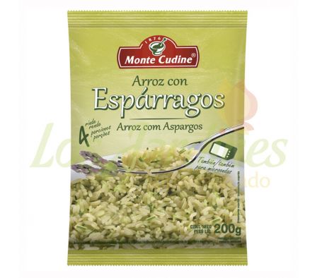 ARROZ MONTE CUDINE CON ESPARRAGOS 200 G