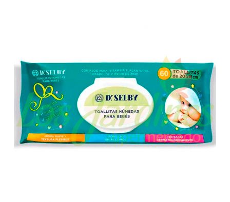TOALLITAS HUMEDAS BEBE DR. SELBY X 60 UNID.