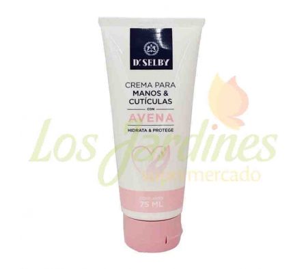 CREMA DE MANOS CON AVENA DR. SELBY X 75 ML
