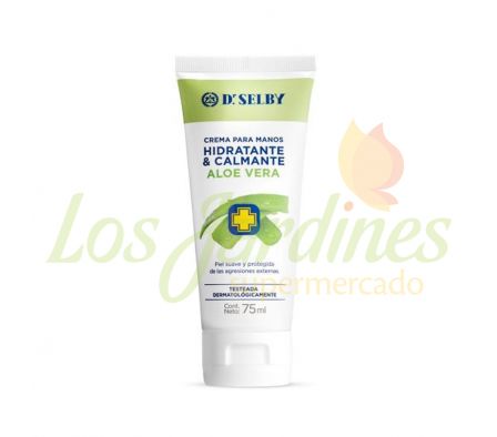 CREMA DR. SELBY DE MANOS HIDRAT. ALOE VERA 75ML