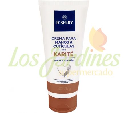 CREMA DE MANOS DR. SELBY KARITE 75ML
