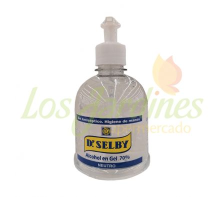 ALCOHOL EN GEL NEUTRO DR. SELBY X 315 ML