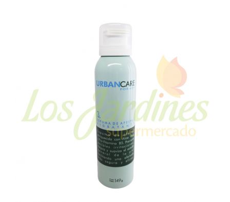 ESPUMA DE AFEITAR URBAN CARE X 149GR