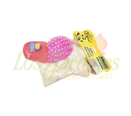 JUGUETES P/PERROS ANIMALS S/E1 PELOTA Y COMIDA