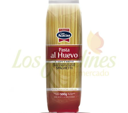 PASTA AL HUEVO SPAGHETTI LAS ACACIAS 500G