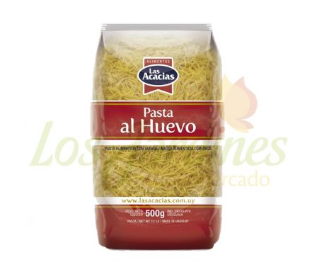 PASTA AL HUEVO CABELLO DE ANGEL LAS ACACIAS 500G