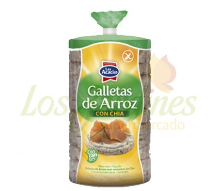 GALLETA DE ARROZ CHIA X 130 GR