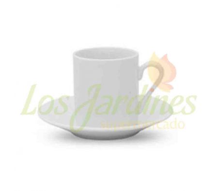 TAZA DE CAFE CON PLATO SELECTA 220ML REF. 276019