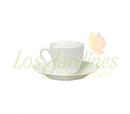 TAZA DE CAFE C/PLATO SELECTA 90 ML REF.276024