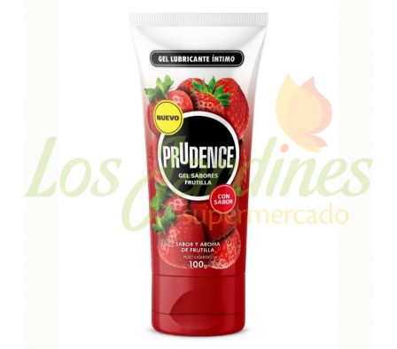 GEL LUBRICANTE PRUDENCE FRUTILLA 100 G