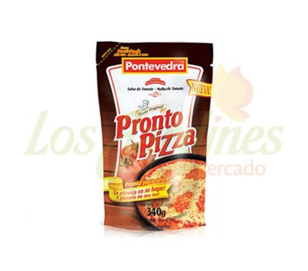 SALSA PRONTO PIZA PONTEVEDRA DOY PACK 340 G