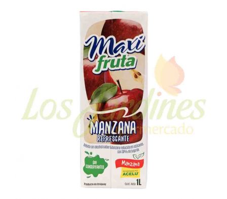 JUGO DE MANZANA MAXIFRUTAS 1 LT