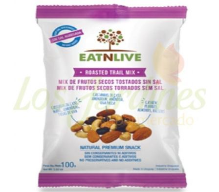 MIX DE FRUTOS SECOS EATNLIVE SIN SAL 100G
