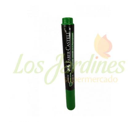 MARCADOR PERMANENTE FABER MULTIMARK VERDE-