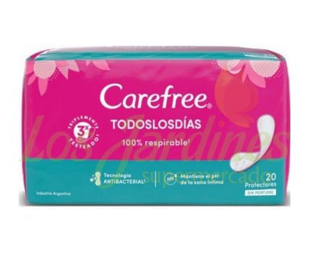 PROTECTOR CAREFREE TODOS LOS DIAS 20UN
