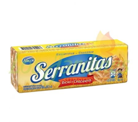 GALLETITAS SERRANITAS ARCOR 105G