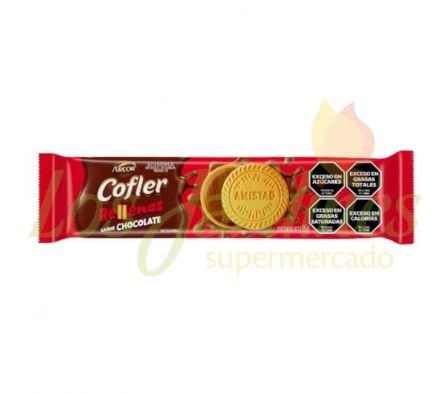 GALLETITA COFLER VAINILLA RELLENA CHOCOLATE 85 G