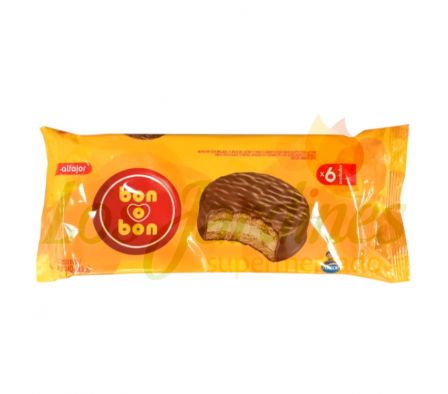 ALFAJOR BON O BON 6UN 240G.