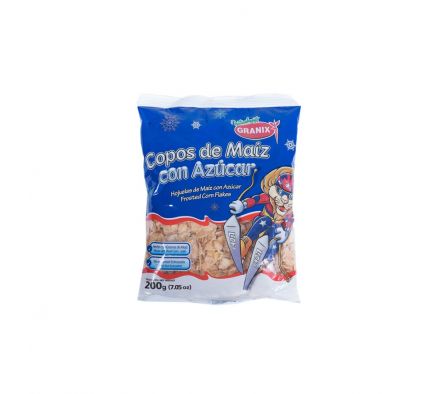 CEREAL DE MAIZ FROSTED CORN FLAKES GRANIX 200G