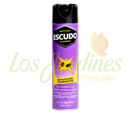 INSECTICIDA ESCUDO MATA PULGAS/GARRAPATAS 390ML