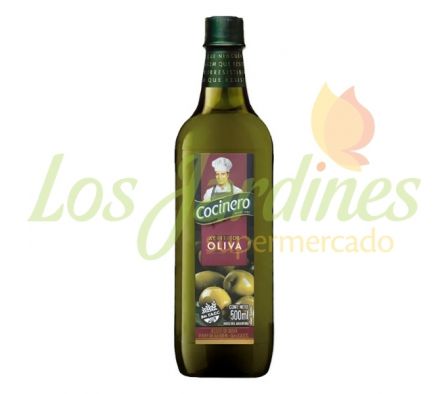 ACEITE DE OLIVA COCINERO PET. 500 ML