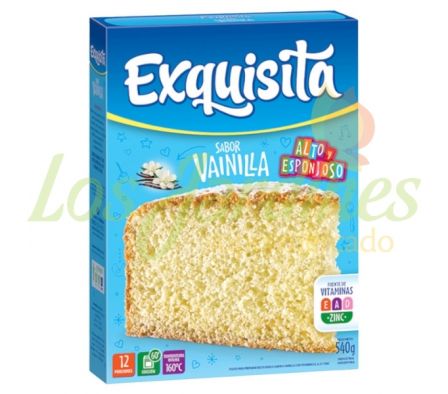 BIZCOCHUELO EXQUISITA VAINILLA 540 GRS