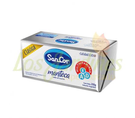 MANTECA EN PAN SANCOR 200 GRS