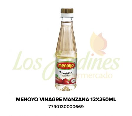 VINAGRE MENOYO MANZANA 250 ML