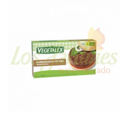 HAMBURGUESAS DE SOJA VEGETALEX 4UDS 300G