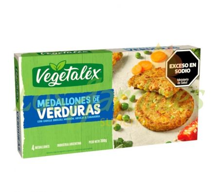 MEDALLONES DE VERDURA VEGETALEX 300G