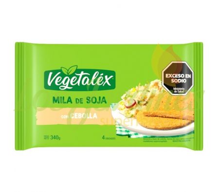 MILANESA DE SOJA CON CEBOLLA VEGETALEX 340G