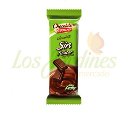 CHOCOLATE SIN AZUCAR GEORGALOS 70 GRS