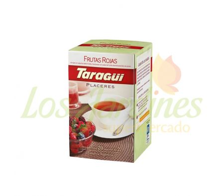TE DE FRUTAS ROJAS TARAGUI 20 SAQUITOS.