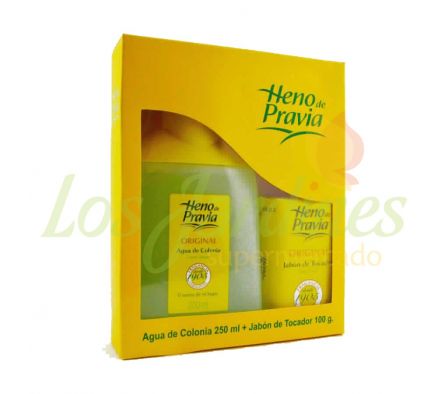 ESTUCHE COLONIA 250ML+JABON 100GR HENO DE PRAVIA