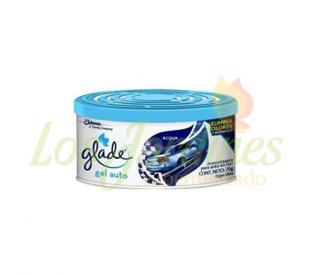 GLADE MINI GEL CAR ACQUA 70 GR