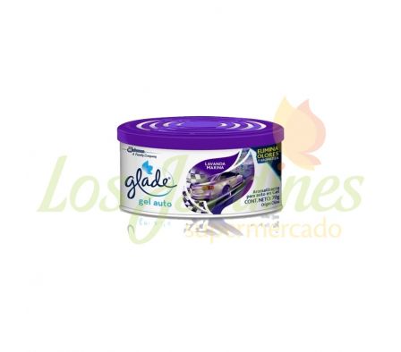 GLADE MINI GEL CAR LAVANDA MARINA 70 GR