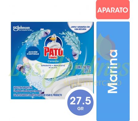 CANASTA PATO PURIFIC SOLIDA FULL MAR 27,5G