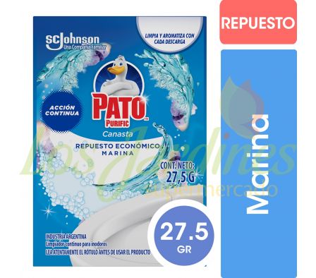 CANASTA PATO PURIFIC SOLIDA REPUESTO MAR 27,5