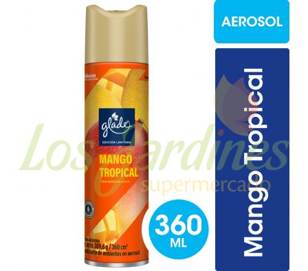 AEROSOL GLADE EDICION LIM MANGO TROPICAL 360CC