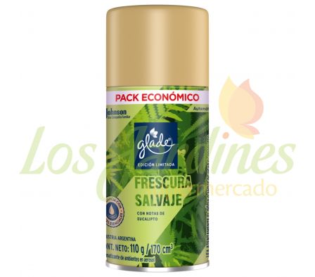 AEROSOL GLADE FRESCURA SALVAJE REFILL 170CC