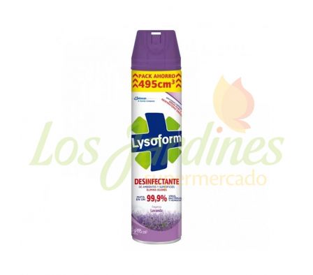 DESINFEC.AEROSOL LYSOFORM LAVANDA 495 ML