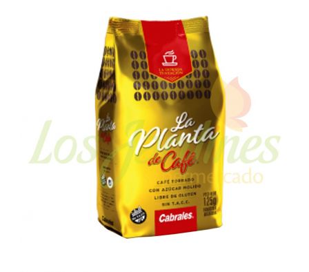 CAFÉ CABRALES LA PLANTA MOLIDO TORRADO 125 GR