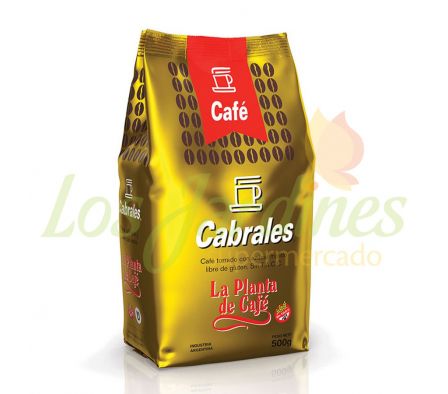 CAFÉ CABRALES LA PLANTA MOLIDO TORRADO 500 GR