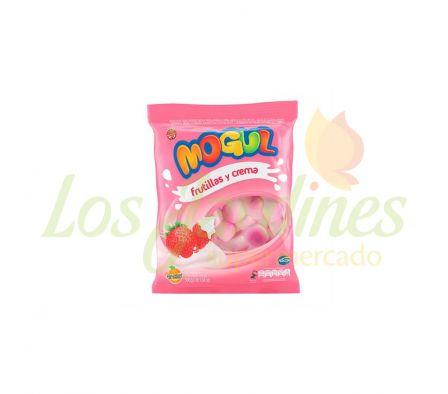 CARAMELOS GOMITAS MOGUL FRUTILLA Y CREMA 1KG