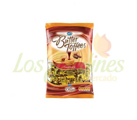 CARAMELOS ARCOR BUTTER TOFFEES CHOCOLATE 822G